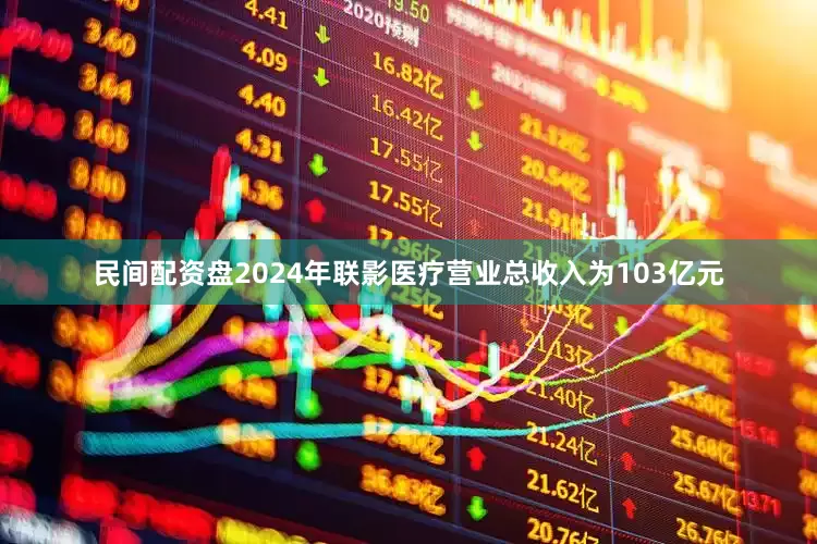 民间配资盘2024年联影医疗营业总收入为103亿元