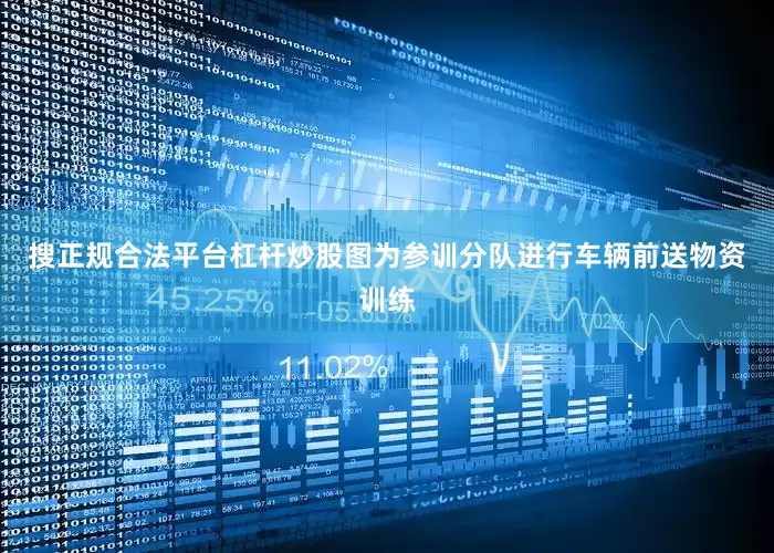 搜正规合法平台杠杆炒股图为参训分队进行车辆前送物资训练